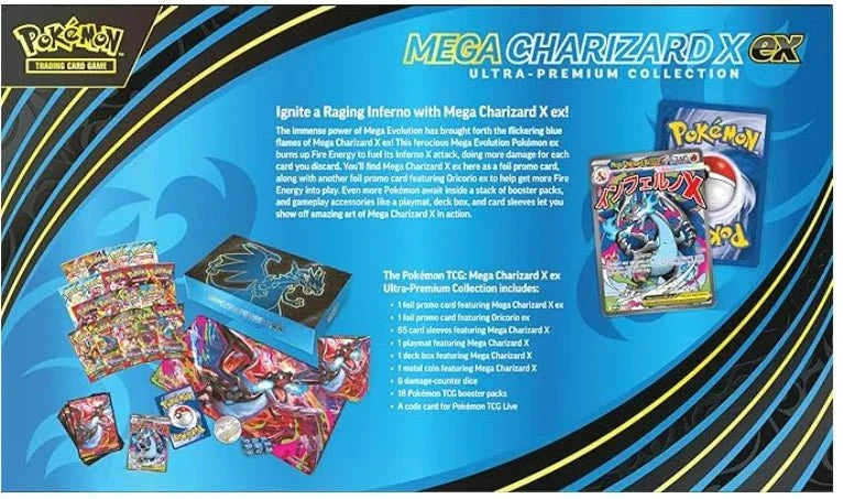 Mega Charizard X ex Ultra Premium Collection (UPC) - SEALED Mint by The Greatest on MYNTED