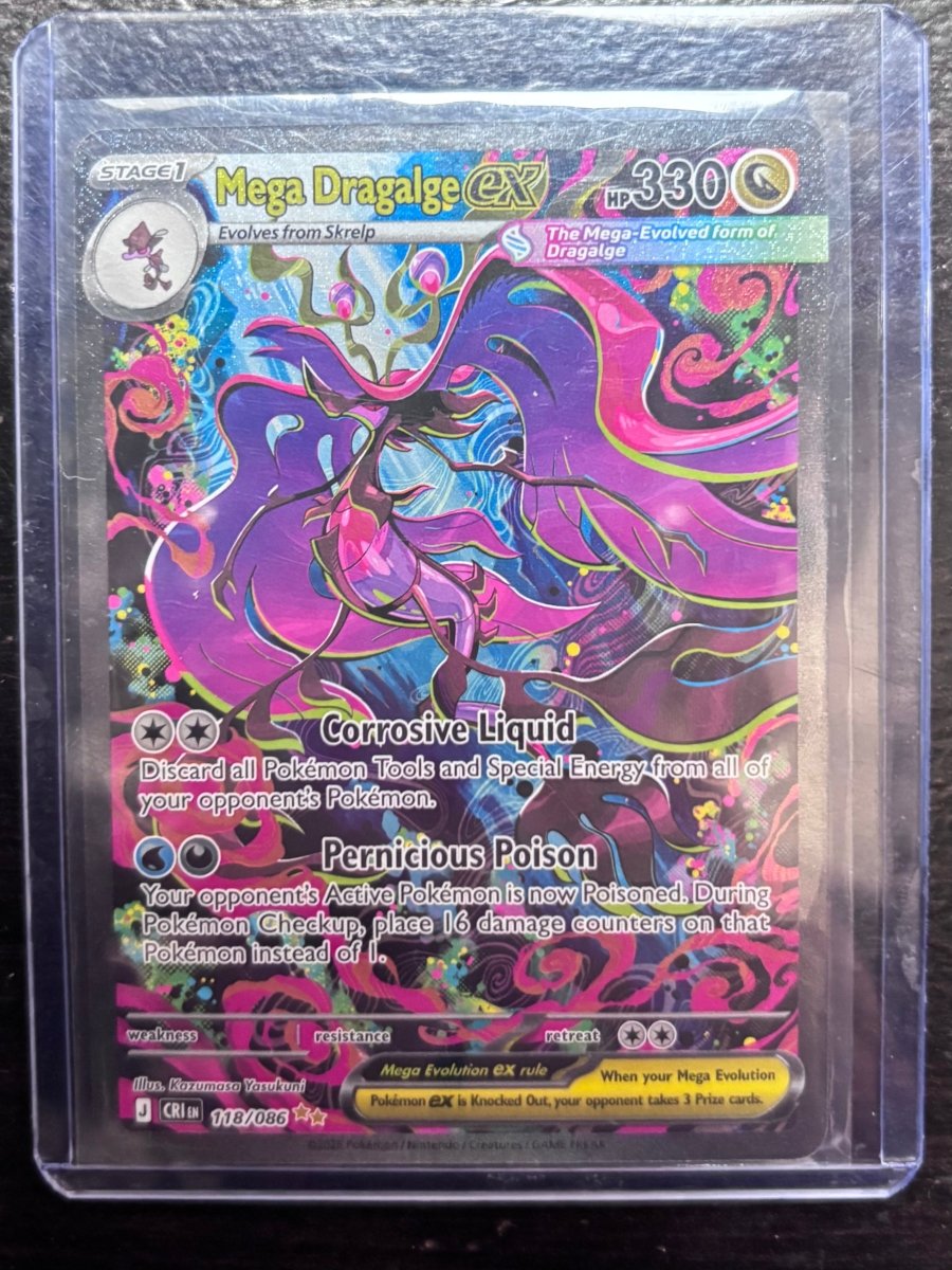 Mega Dragalge ex 118/086 Chaos Rising Special Illustration Rare by Depoga Arts on MYNTED
