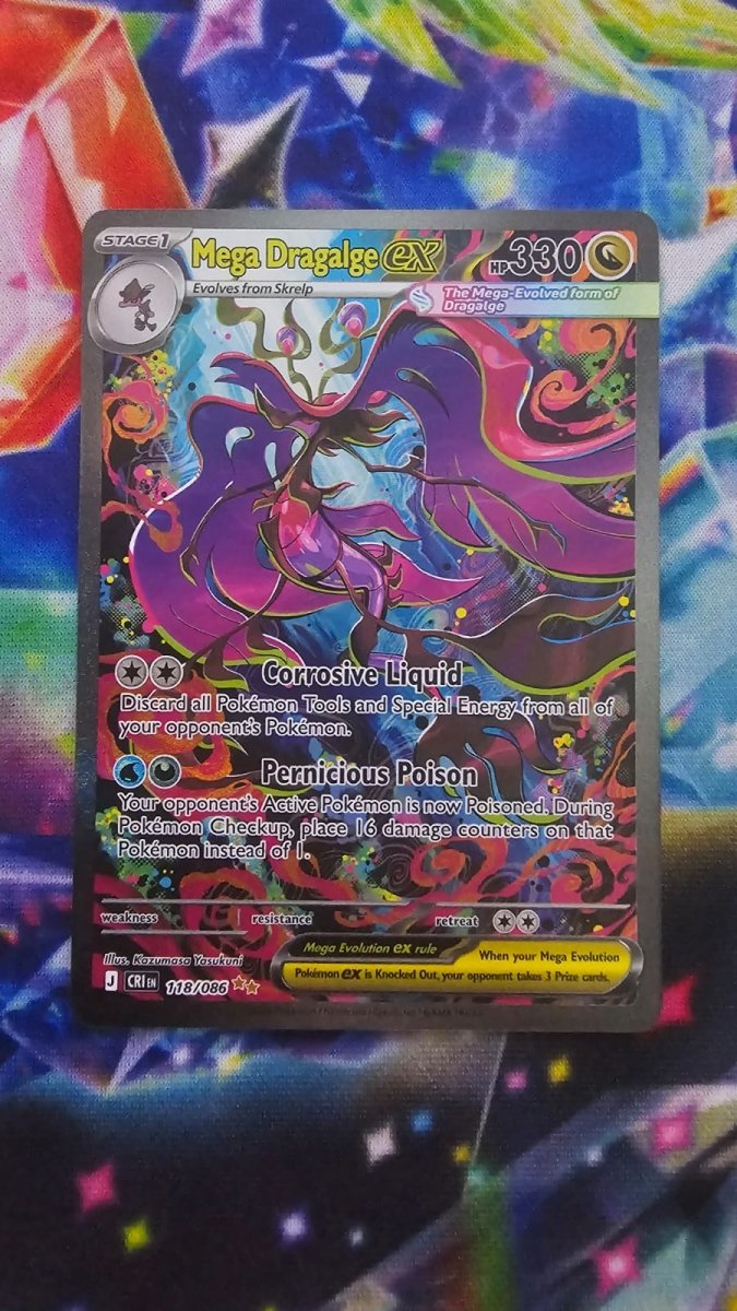 Mega Dragalge ex 118/086 - Chaos Rising - Special Illustration Rare by Light Collectibles on MYNTED