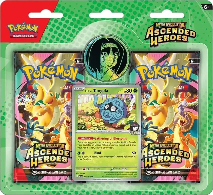 Mega Evolution: Ascended Heroes Collection - Erika by Light Collectibles on MYNTED