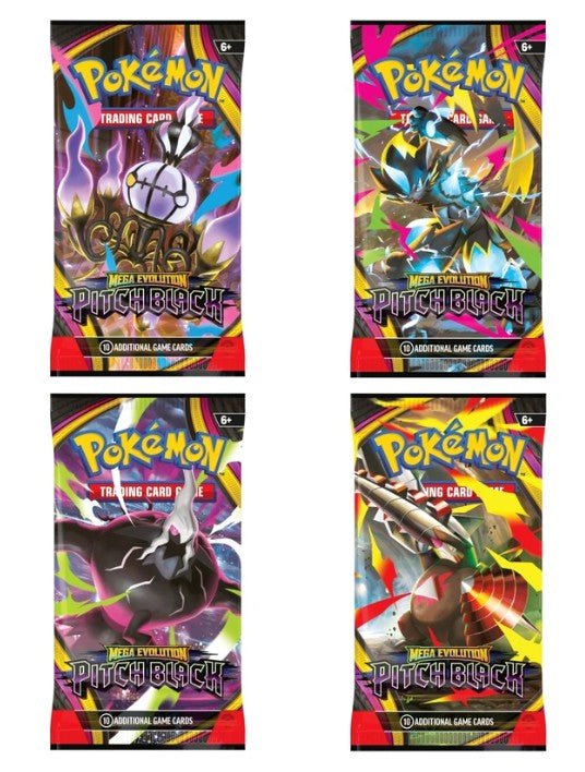 Mega Evolution: Pitch Black Booster Pack - Brand New Factory Sealed by Depoga Arts on MYNTED