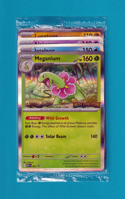 Mega Evolution (SEALED) [STAFF] Stamped Prerelease Promo Set MEP001,002,003,004 by SAFAQATI on MYNTED