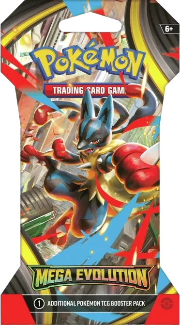 Mega Evolution Sleeved Booster Pack (Random Pack Art) by TCG Tavern on MYNTED