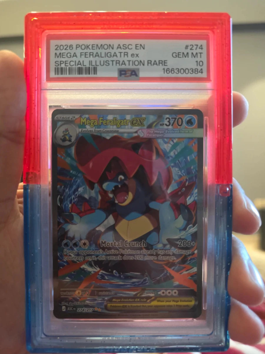 Mega Feraligatr ex 274/217 (Ascended Heroes) — PSA 10 by Shark Pop Culture on MYNTED