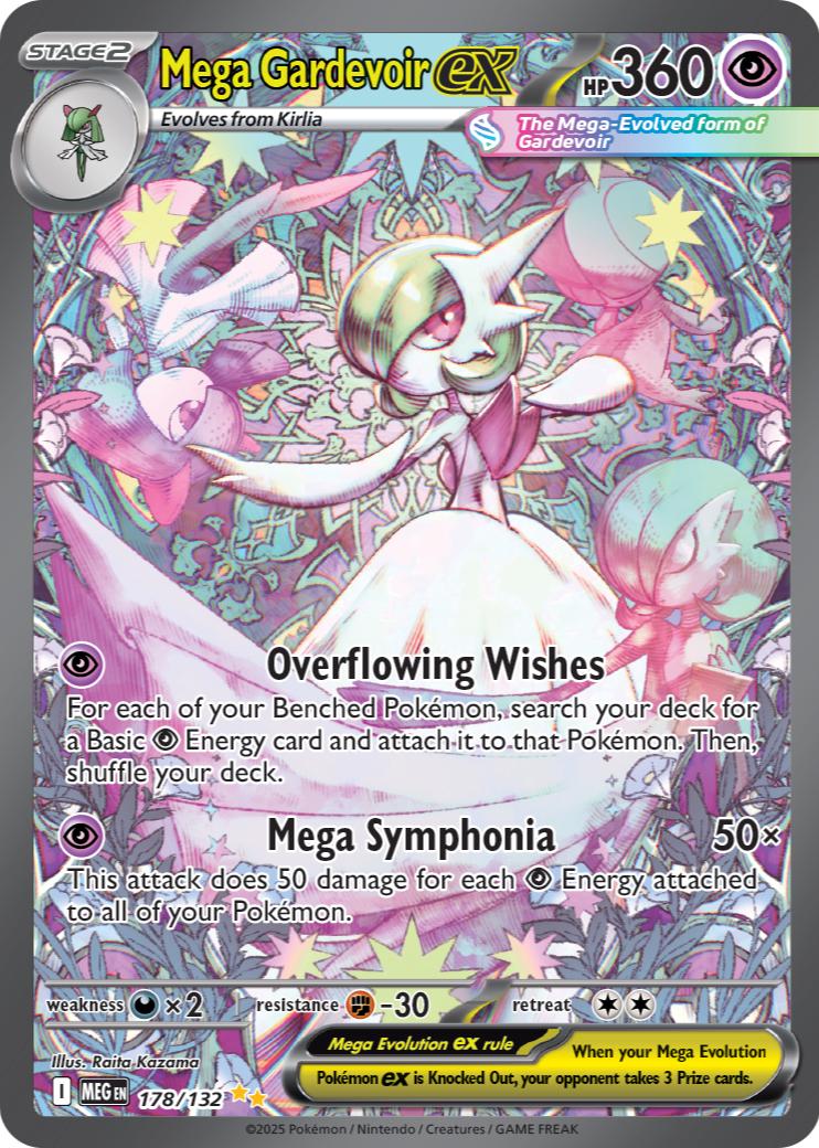Mega Gardevoir ex 178 Pokemon Mega Evolution - PSA 9 by Midoki Collections on MYNTED