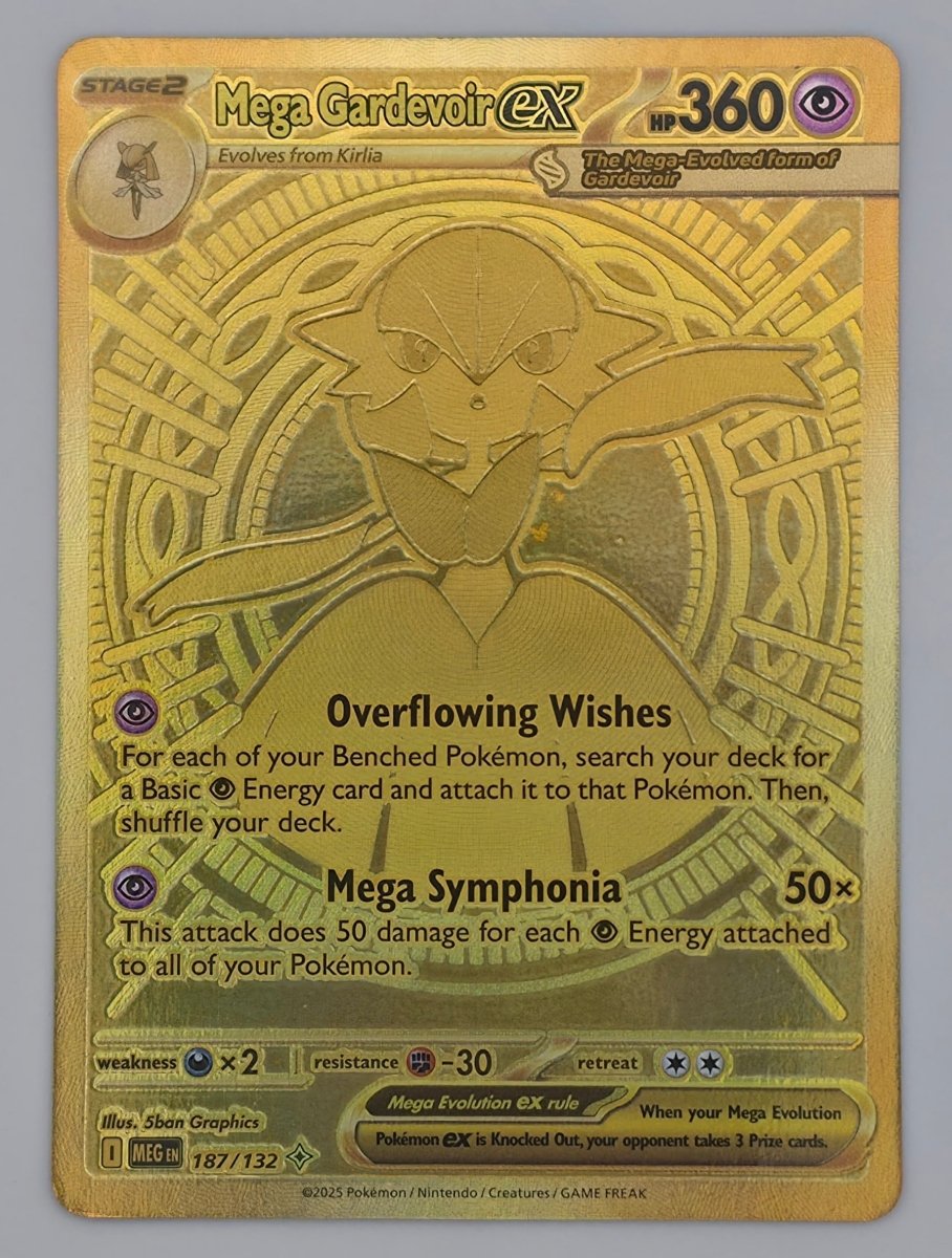 Mega Gardevoir ex - 187/132 - ME01: Mega Evolution (MEG) by Poké Dubai on MYNTED