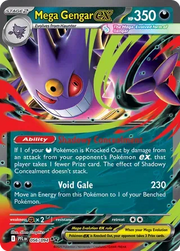 Mega Gengar ex - ME02: Phantasmal Flames (PFL) by P0kellector on MYNTED