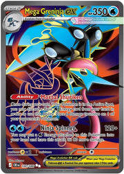 Mega Greninja ex - 100/086 - ME04: Chaos Rising (CRI) by SAFAQATI on MYNTED