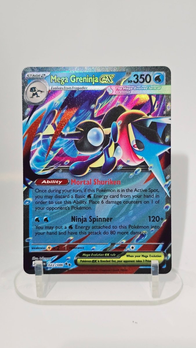 Mega Greninja ex - Chaos Rising - DR 022/086 - English by MechaKai Collectibles on MYNTED