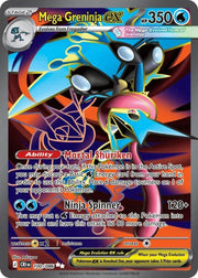 Mega Greninja ex Chaos Rising Ultra Rare 100/086 by PokeGrails on MYNTED