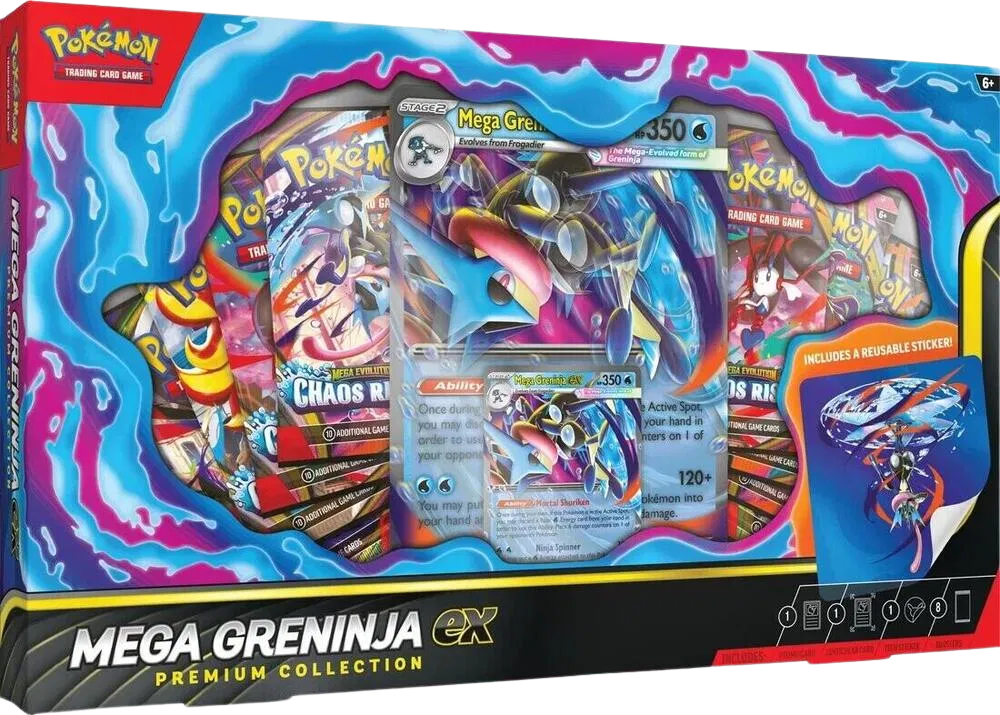Mega Greninja ex Premium Collection Miscellaneous Cards & Products Sealed by Marnie’s TCG on MYNTED