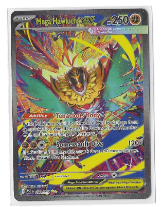 Mega Hawlucha EX 283/217 - Ascended Heroes - Special Illustration Rare by Light Collectibles on MYNTED