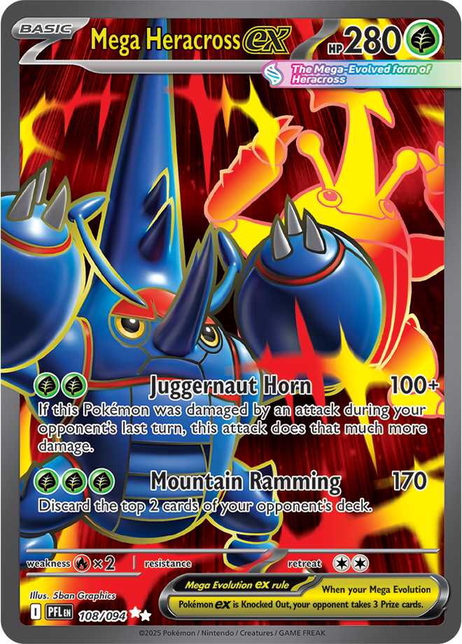 Mega Heracross ex by Shaibz TCG on MYNTED