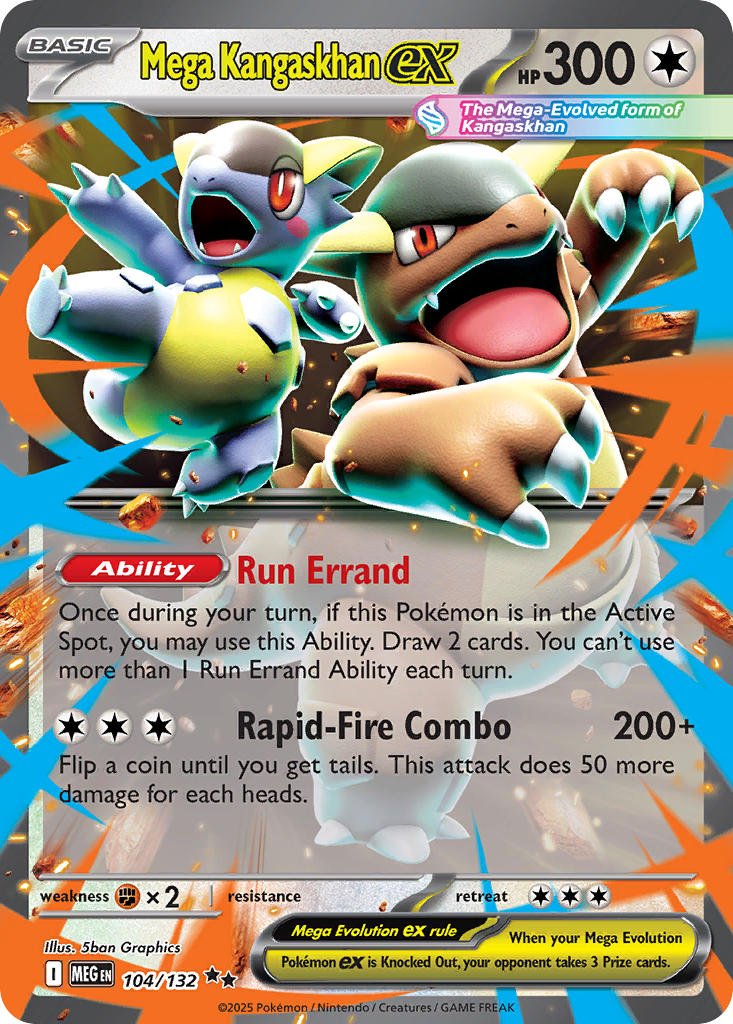 Mega Kangaskhan EX - 104/132 by The Archive Stop on MYNTED