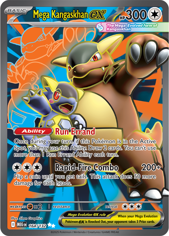 Mega Kangaskhan ex by Shaibz TCG on MYNTED