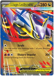 Mega Latias ex 100/132 Double Rare | Mega Evolution by Worth the XP on MYNTED