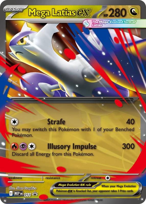 Mega Latias Ex 11 Black Star Promo by The Cardboard Grind on MYNTED