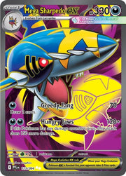 Mega Sharpedo EX Phantasmal Flames 113/094 by The Greatest on MYNTED