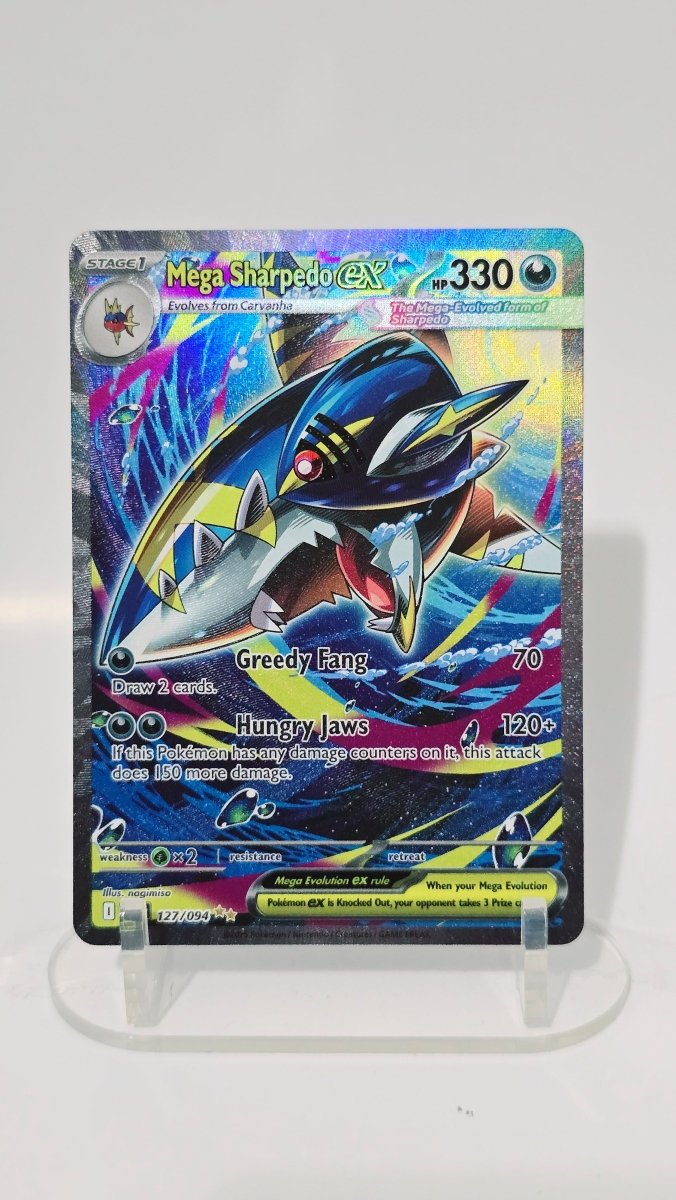 Mega Sharpedo ex - Phantasmal Flames - SIR 127/094 - English by MechaKai Collectibles on MYNTED
