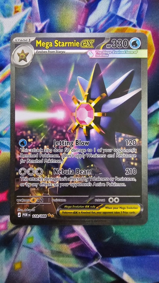 Mega Starmie EX 118/088 - Perfect Order - Special Illustration Rare by Light Collectibles on MYNTED