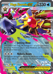 Mega Starmie Ex 21/88 ME03: Perfect Order Double Rare English by Desert Pirates on MYNTED