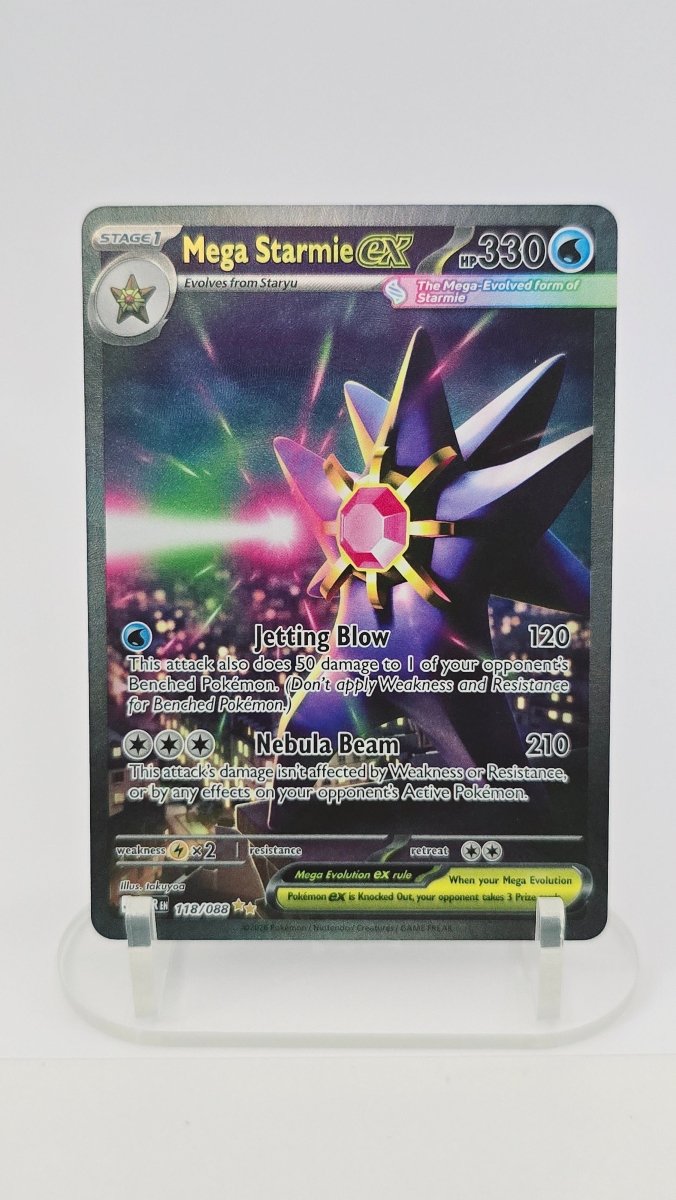 Mega Starmie ex - Perfect Order - SIR 118/088 - English by MechaKai Collectibles on MYNTED