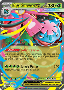 Mega Venusaur Ex 13 Promo by Shaibz TCG on MYNTED