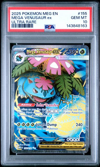 Mega Venusaur EX - 155/132 by The Archive Stop on MYNTED