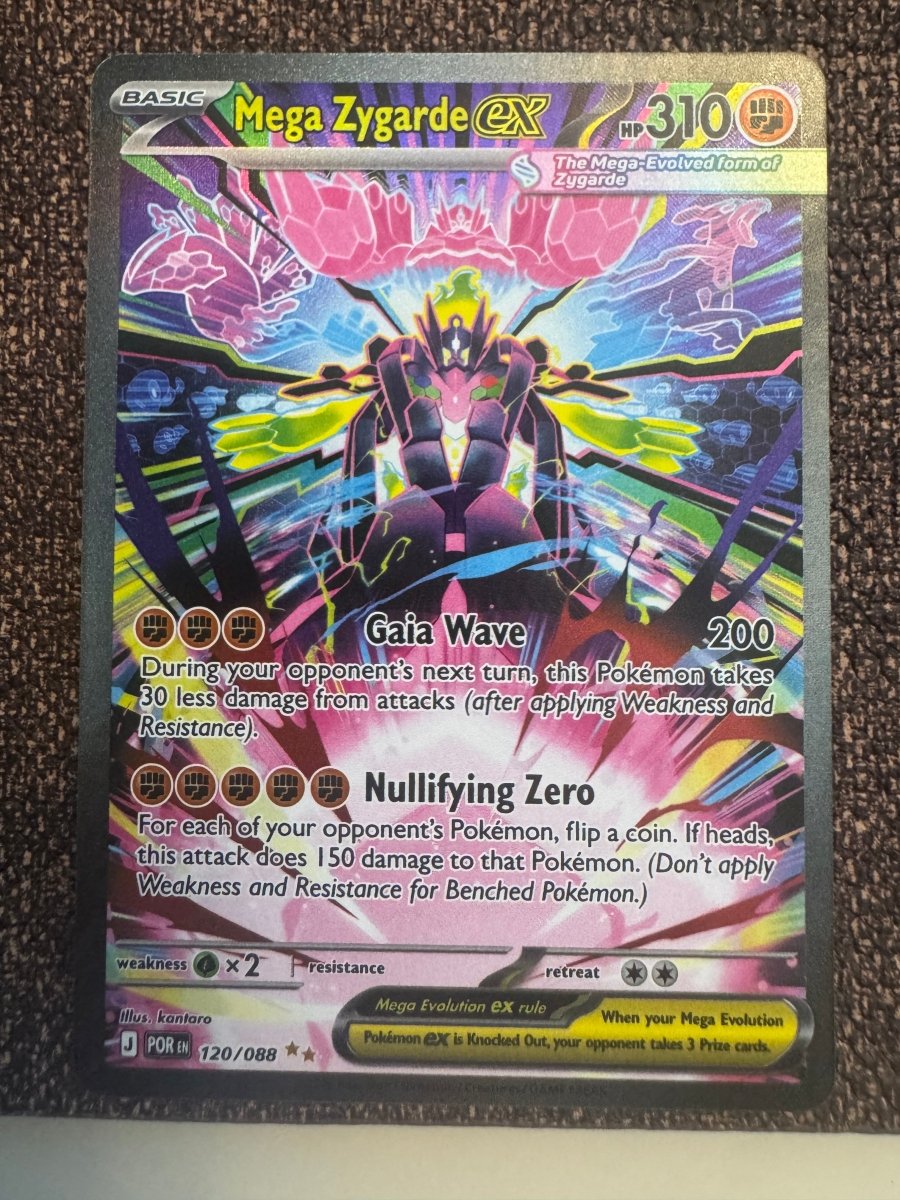Mega Zygarde EX - 120/088 by The Archive Stop on MYNTED
