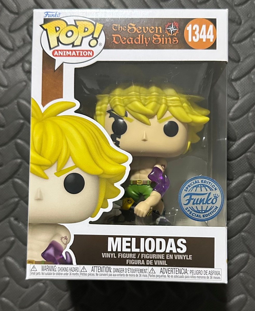 Meliodas Funko pop exclusive by Coolectibles on MYNTED