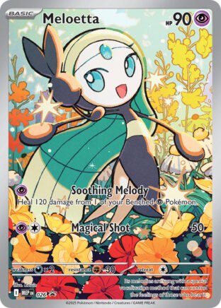 Meloetta - 026 Promo by The Archive Stop on MYNTED