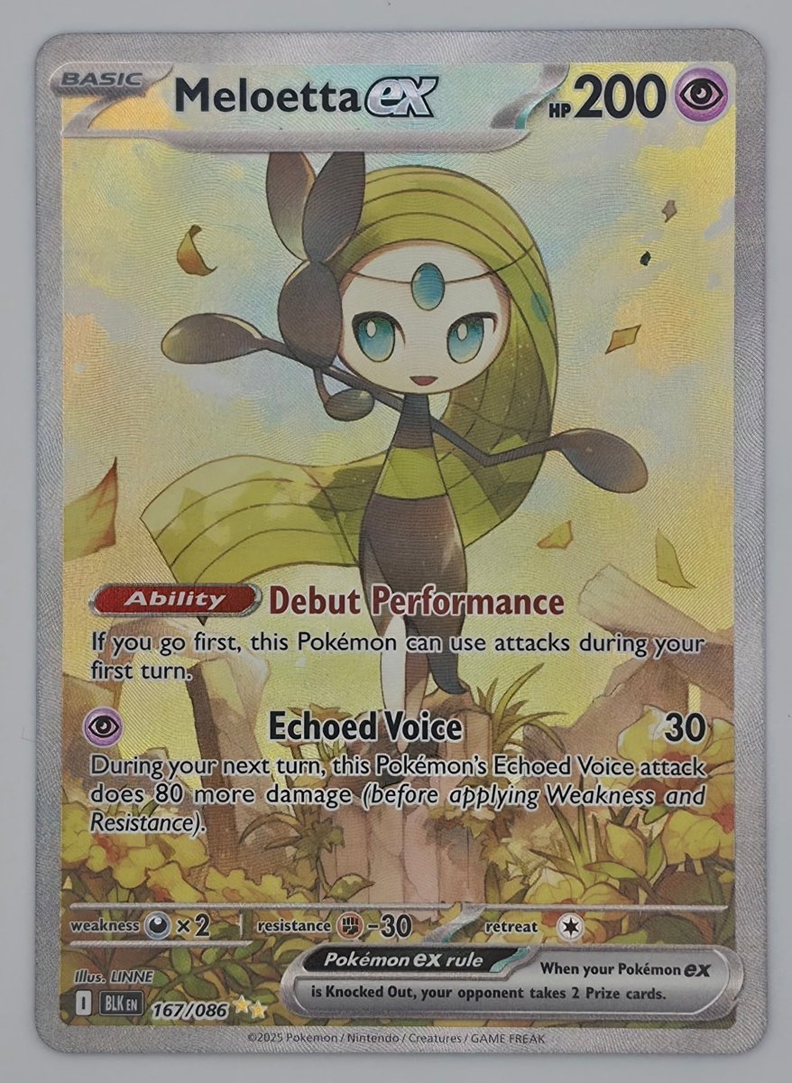 Meloetta ex - 167/086 - SV: Black Bolt (BLK) by Poké Dubai on MYNTED