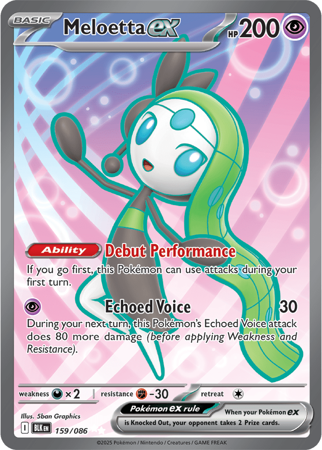 Meloetta ex by Shaibz TCG on MYNTED