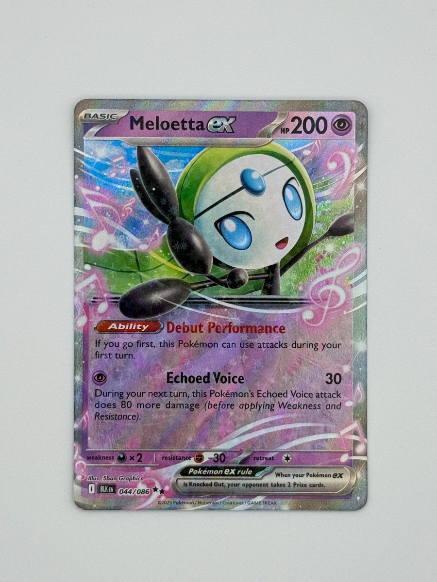 Meloetta ex · Black Bolt (BLK) 044 by PokeMarsi on MYNTED