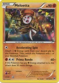 Meloetta (Holofoil) BREAKthrough Holo Rare 85 by PokeSource on MYNTED