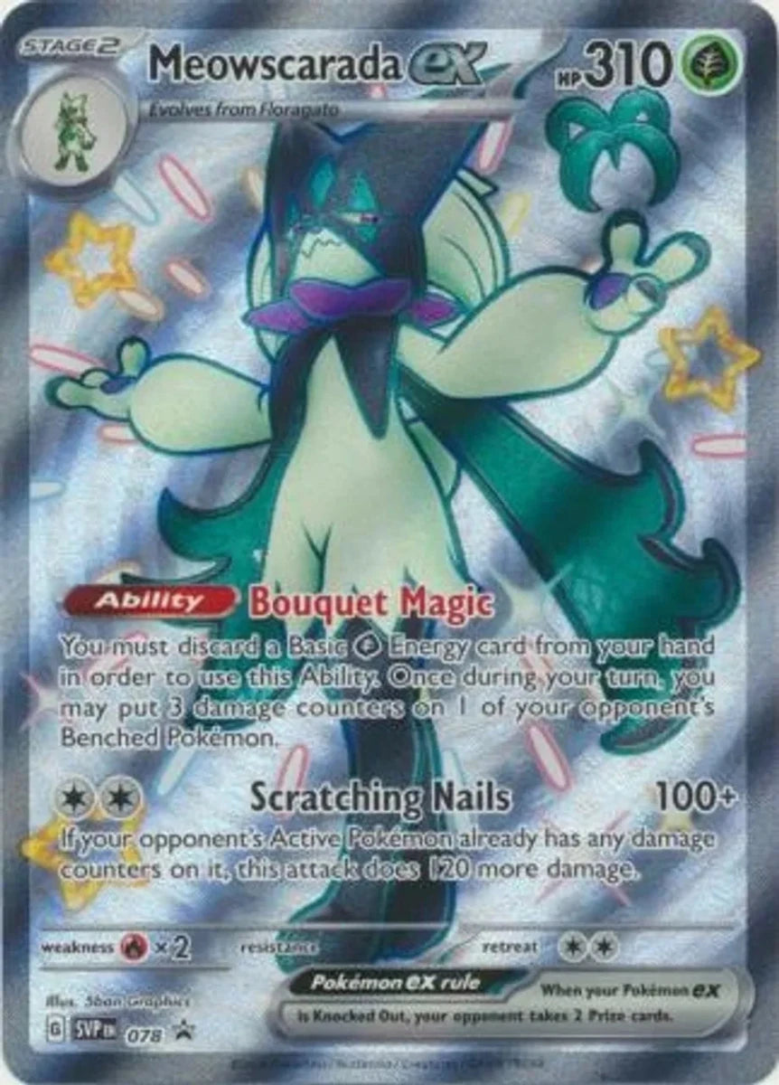Meowscarada EX - 078 Promo - Jumbo Card by The Archive Stop on MYNTED