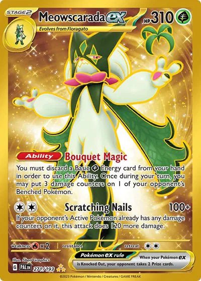 Meowscarada EX 271/193 - Paldea Evolved - Hyper Rare by Light Collectibles on MYNTED