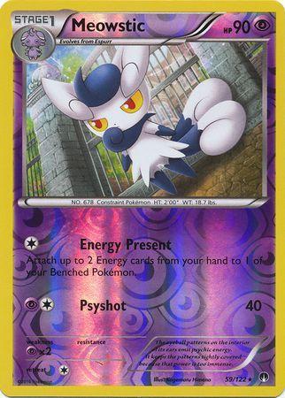 Meowstic BREAKpoint Rare 59 Holo by The Greatest on MYNTED