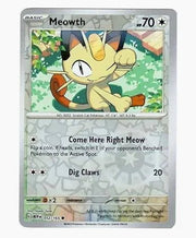Meowth 052/165 - Reverse Holo (Pokemon 151) by The Cardboard Grind on MYNTED