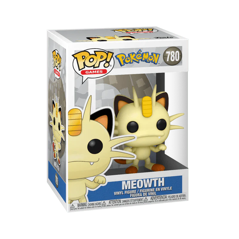MEOWTH 780 Funko Pop! by Falconloot on MYNTED