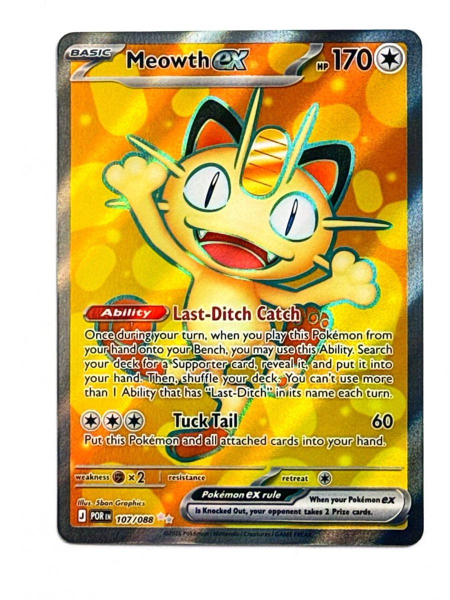 Meowth ex - 107/088 - ME03: Perfect Order (ME03) by TCGDON on MYNTED