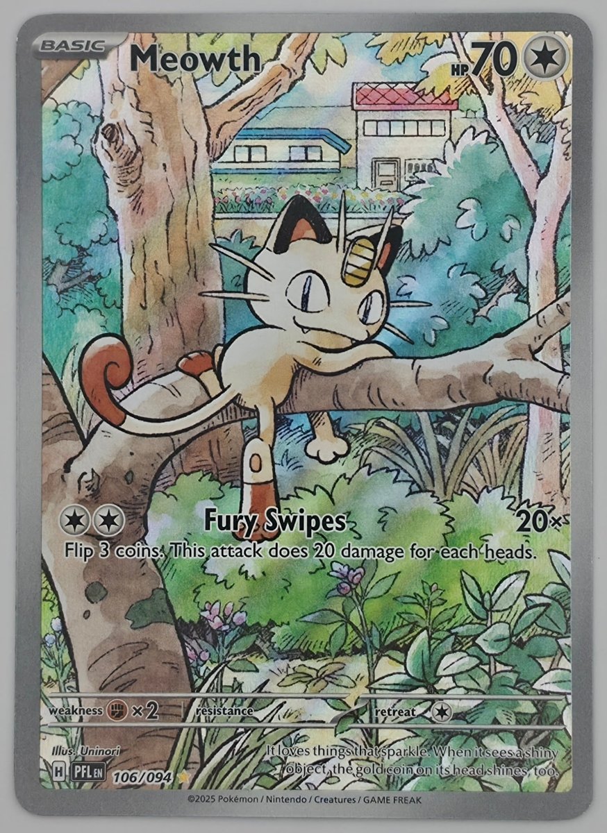 Meowth - ME02: Phantasmal Flames (PFL) (4) by Poké Dubai on MYNTED
