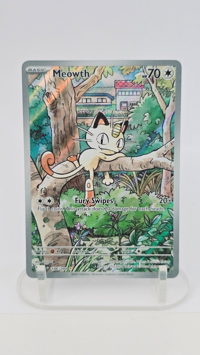 Meowth - Phantasmal Flames - IR 106/094 - English by MechaKai Collectibles on MYNTED