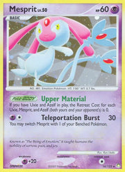Mesprit 14 Pokemon Mysterious Treasures by Shaibz TCG on MYNTED