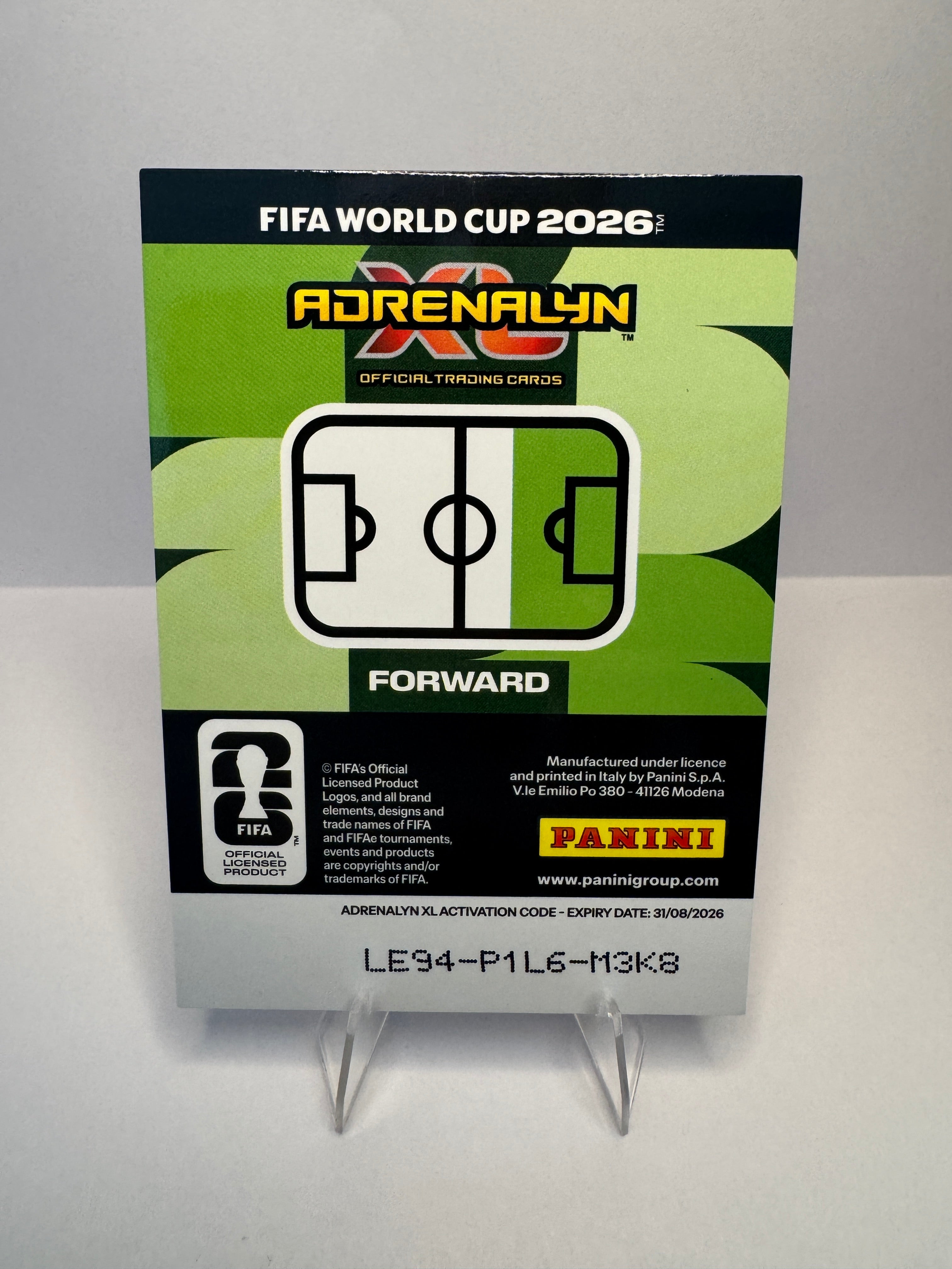 Lionel Messi Limited Edition Premium Gold — Panini FIFA World Cup 2026 Adrenalyn XL — Argentina