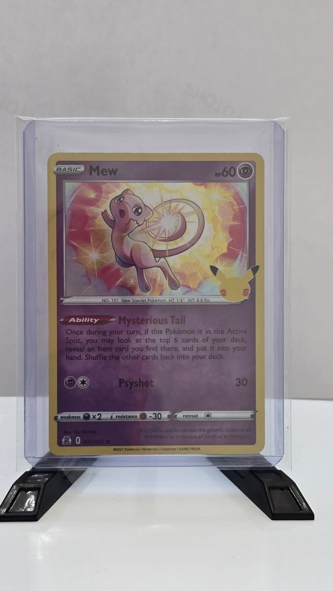 Mew - Celebrations - Holo Rare 011/025 - English by MechaKai Collectibles on MYNTED