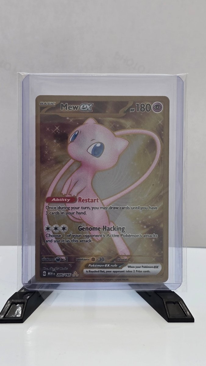 Mew ex (151 Metal Card) - Miscellaneous Cards & Products - DR 205/165 - English by MechaKai Collectibles on MYNTED