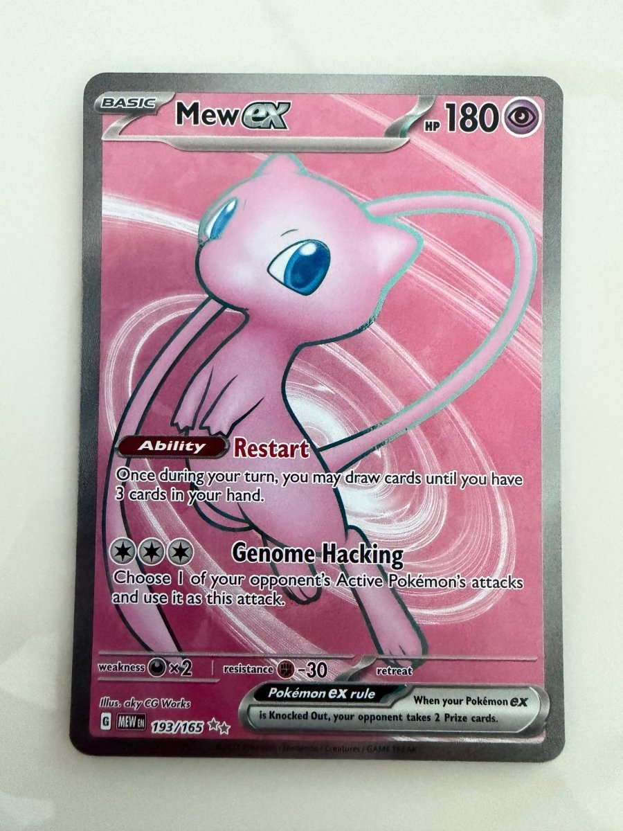 Mew EX - 193/165 by The Archive Stop on MYNTED