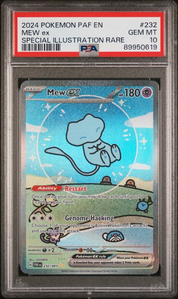 Mew ex 232/091 PSA10 by MochiTCG on MYNTED
