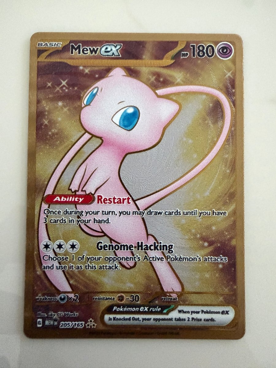 MEW EX (Metal Card) - 205/165 by The Archive Stop on MYNTED
